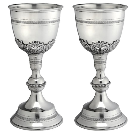 Design Toscano Canterbury Pewter Grand Chalice, PK 2 PA95000